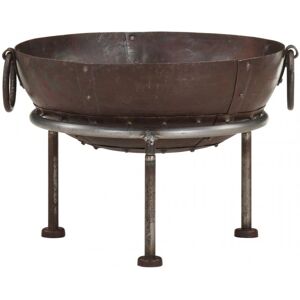vidaXL Rustik Feuerstelle - Ø 40 cm - Eisen - Braun - Gartenfeuer vidaXL Rustik Feuerstelle - Ø 40 cm - Eisen - Braun - Gartenfeuer