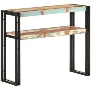 vidaXL Recycled Wood Console Table - Stable & Unique Grain vidaXL Recycled Wood Console Table - Stable & Unique Grain