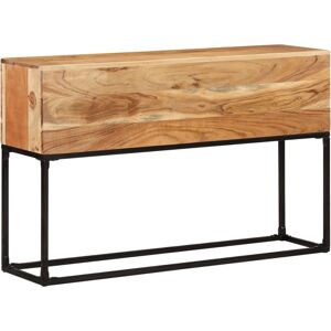 vidaXL 120x30x75 cm Solid Acacia Wood Console Table - Console Table vidaXL 120x30x75 cm Solid Acacia Wood Console Table - Console Table
