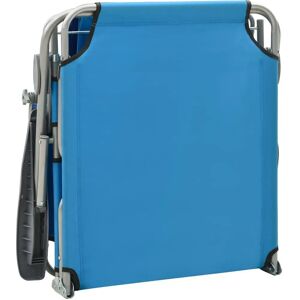 vidaXL Folding Sun Lounger Steel - 310336 vidaXL Folding Sun Lounger Steel - 310336
