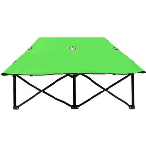 vidaXL 310351 Outdoor Chair Lounge Padded Seat Fabric Green - Outdoor Chair vidaXL 310351 Outdoor Chair Lounge Padded Seat Fabric Green - Outdoor Chair