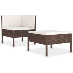 MAISON CHIC Set di Mobili da Giardino - Rattan Resistente MAISON CHIC Set di Mobili da Giardino - Rattan Resistente