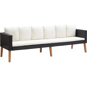 Nnevl 3-Sitzer Gartensofa - Wetterfestes PE Rattan Nnevl 3-Sitzer Gartensofa - Wetterfestes PE Rattan