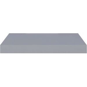 Étagère murale grise MDF 40x23x3,8 cm - Étagère - Publicité Étagère murale grise MDF 40x23x3,8 cm - Étagère - Publicité