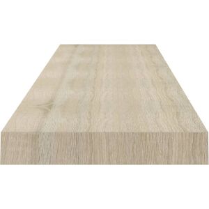 Étagères murales flottantes en chêne vidaXL 2 pièces MDF Métal - Publicité Étagères murales flottantes en chêne vidaXL 2 pièces MDF Métal - Publicité