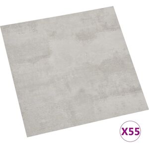vidaXL Model Self-adhesive PVC Flooring Planks - Light Grey - Laminate Floor vidaXL Model Self-adhesive PVC Flooring Planks - Light Grey - Laminate Floor