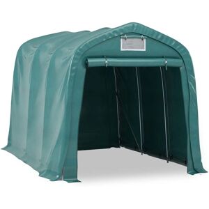 vidaXL Green PVC Garage Tent - Vehicle Shelter vidaXL Green PVC Garage Tent - Vehicle Shelter