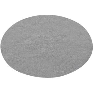 vidaXL Artificial Grass with Studs Dia.130 cm Grey Round - Artificial Grass vidaXL Artificial Grass with Studs Dia.130 cm Grey Round - Artificial Grass