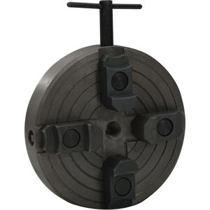 vidaXL 4 Jaw Wood Chuck - Steel Black - Wood Lathe Accessory vidaXL 4 Jaw Wood Chuck - Steel Black - Wood Lathe Accessory