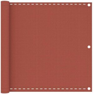 vidaXL Balcony Privacy Screen Terracotta-Red 90x400 cm HDPE vidaXL Balcony Privacy Screen Terracotta-Red 90x400 cm HDPE
