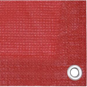 vidaXL Balcony Red 120x500 cm HDPE Privacy Screen - Balcony Screen vidaXL Balcony Red 120x500 cm HDPE Privacy Screen - Balcony Screen