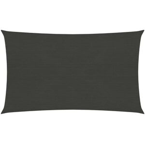 vidaXL UV Protection Shade Sail - Rectangle - Anthracite - 2.5x5 m vidaXL UV Protection Shade Sail - Rectangle - Anthracite - 2.5x5 m