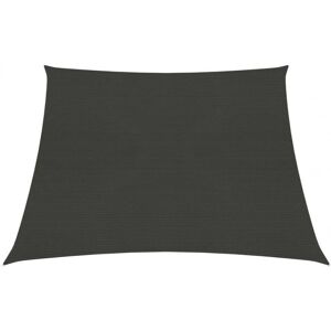 vidaXL Sunshade Sail 160 g/m² Anthracite 4/5x3 m HDPE Outdoor Garden Sunscreen - Sunshade Sail vidaXL Sunshade Sail 160 g/m² Anthracite 4/5x3 m HDPE Outdoor Garden Sunscreen - Sunshade Sail