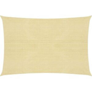 vidaXL Beige Shade Sail 5x7 m UV Protection HDPE vidaXL Beige Shade Sail 5x7 m UV Protection HDPE