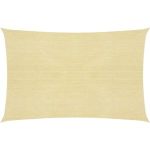 vidaXL Vela Ombra 5x8 m Beige Protezione UV - Vela Ombra vidaXL Vela Ombra 5x8 m Beige Protezione UV - Vela Ombra