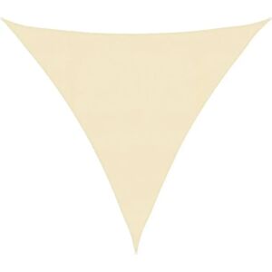 vidaXL Sunshade Sail 160 g/m² Cream HDPE Outdoor Canopy Garden Patio Awning vidaXL Sunshade Sail 160 g/m² Cream HDPE Outdoor Canopy Garden Patio Awning