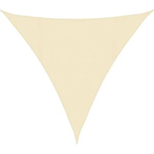 vidaXL Sunshade Sail Cream 4.5x4.5x4.5 m HDPE Sunscreen Sail Tarp Shade Canopy - Sunshade Sail vidaXL Sunshade Sail Cream 4.5x4.5x4.5 m HDPE Sunscreen Sail Tarp Shade Canopy - Sunshade Sail