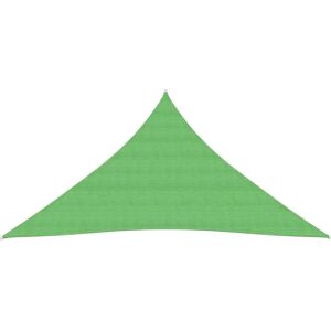 vidaXL Sunshade Sail 160 g/m² Light Green 5x6x6 m HDPE - Sunshade Sail vidaXL Sunshade Sail 160 g/m² Light Green 5x6x6 m HDPE - Sunshade Sail