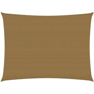 vidaXL Parasole Taupe 2x3,5 m Protection UV - Publicité vidaXL Parasole Taupe 2x3,5 m Protection UV - Publicité