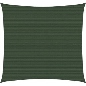 vidaXL Sunshade Sail 160 g/m² Dark Green 2.5x2.5 m HDPE - Sunshade Sail vidaXL Sunshade Sail 160 g/m² Dark Green 2.5x2.5 m HDPE - Sunshade Sail
