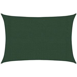 vidaXL Sunshade Sail Dark Green 3x4.5 m UV Protect Canopy vidaXL Sunshade Sail Dark Green 3x4.5 m UV Protect Canopy