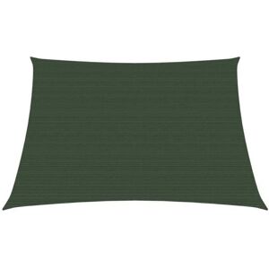 vidaXL Sunshade Sail 160 g/m² Dark Green - 3/4x2 m Sunshade vidaXL Sunshade Sail 160 g/m² Dark Green - 3/4x2 m Sunshade