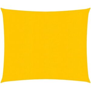 vidaXL Sunshade Sail 160 g/m² - Square Yellow - 5x5 m - Sunshade Sail vidaXL Sunshade Sail 160 g/m² - Square Yellow - 5x5 m - Sunshade Sail