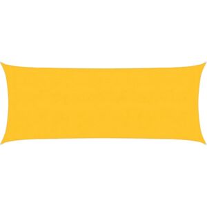 vidaXL Sunshade Sail 160 g/m² Yellow 2x5 m HDPE - Sunshade Sail vidaXL Sunshade Sail 160 g/m² Yellow 2x5 m HDPE - Sunshade Sail