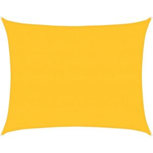 Vidaxl Yellow Rectangular HDPE Sun Shade Sail - Sun Shade Sail Vidaxl Yellow Rectangular HDPE Sun Shade Sail - Sun Shade Sail