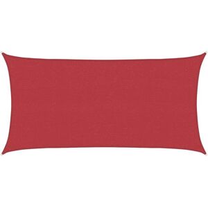 vidaXL Sunshade Sail 2x3.5 m Red - Sunshade Sail vidaXL Sunshade Sail 2x3.5 m Red - Sunshade Sail