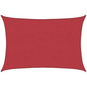 vidaXL Sunshade Sail 160 g/m² Red 2.5x4 m HDPE Sunscreen Patio Shade Canopy vidaXL Sunshade Sail 160 g/m² Red 2.5x4 m HDPE Sunscreen Patio Shade Canopy