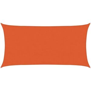 vidaXL Sunshade Sail 3x6 m Orange Rectangular UV Resistant vidaXL Sunshade Sail 3x6 m Orange Rectangular UV Resistant