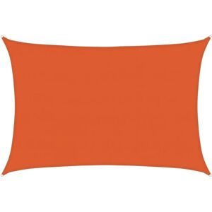 vidaXL Sunshade Sail 5x7 m Orange UV Resistant Cover vidaXL Sunshade Sail 5x7 m Orange UV Resistant Cover