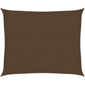 vidaXL Sunshade Sail 2.5x3 m Brown UV Protection vidaXL Sunshade Sail 2.5x3 m Brown UV Protection
