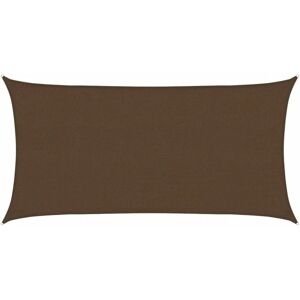 vidaXL Auringonvarjo 2,5x5 m ruskea UV-suoja - Auringonvarjo vidaXL Auringonvarjo 2,5x5 m ruskea UV-suoja - Auringonvarjo