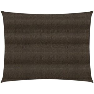 vidaXL Sunshade Sail 160 g/m² Brown 3x4 m HDPE Garden Patio Canopy Awning vidaXL Sunshade Sail 160 g/m² Brown 3x4 m HDPE Garden Patio Canopy Awning