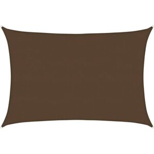 vidaXL Sunshade Sail 5x7 m Brown UV Protection vidaXL Sunshade Sail 5x7 m Brown UV Protection