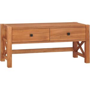 vidaXL Recycled Teak TV Cabinet 100x40x45 cm - Rustic Style vidaXL Recycled Teak TV Cabinet 100x40x45 cm - Rustic Style