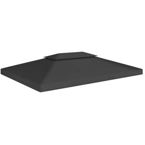 vidaXL 2-Tier Gazebo Top Cover - Garden Replacement Canopy vidaXL 2-Tier Gazebo Top Cover - Garden Replacement Canopy
