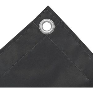 vidaXL Balcony Privacy Screen Anthracite - Waterproof Oxford Fabric - 90x500 cm vidaXL Balcony Privacy Screen Anthracite - Waterproof Oxford Fabric - 90x500 cm