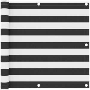 vidaXL Balcony privacy screen anthracite white - Balcony Screen vidaXL Balcony privacy screen anthracite white - Balcony Screen