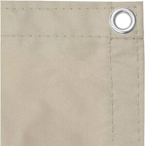 vidaXL Balkon Sichtschutz Beige - Wind- und wasserdichtes Oxford-Gewebe 90x500 cm vidaXL Balkon Sichtschutz Beige - Wind- und wasserdichtes Oxford-Gewebe 90x500 cm