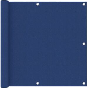 vidaXL Balcony Privacy Screen Blue 90x400 cm Oxford Fabric vidaXL Balcony Privacy Screen Blue 90x400 cm Oxford Fabric