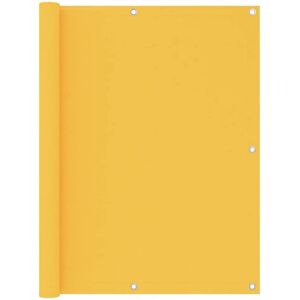 vidaXL Balcony Screen Yellow 120x500 cm Oxford Fabric Outdoor Privacy Fence - Balcony Screen vidaXL Balcony Screen Yellow 120x500 cm Oxford Fabric Outdoor Privacy Fence - Balcony Screen