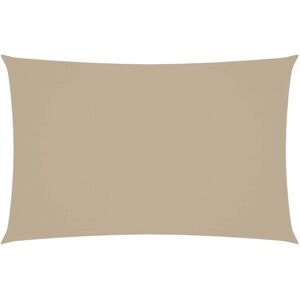 vidaXL Beiger 5x8 m Oxford-Sonnensegel - Shade Sail vidaXL Beiger 5x8 m Oxford-Sonnensegel - Shade Sail