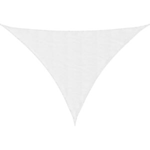 vidaXL Sunshade Sail Oxford Fabric Triangular - 2.5x2.5x3.5 m White vidaXL Sunshade Sail Oxford Fabric Triangular - 2.5x2.5x3.5 m White