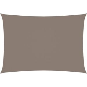 vidaXL Sunshade Sail Oxford Fabric Rectangular 2x4.5 m Taupe Shade Canopy vidaXL Sunshade Sail Oxford Fabric Rectangular 2x4.5 m Taupe Shade Canopy