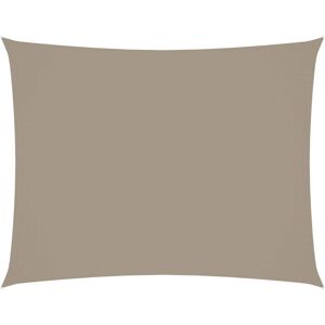 vidaXL Sunshade Sail Oxford Fabric Rectangular 2.5x4 m Taupe Shade Canopy - Sunshade Sail vidaXL Sunshade Sail Oxford Fabric Rectangular 2.5x4 m Taupe Shade Canopy - Sunshade Sail