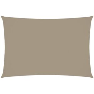 vidaXL Sunshade Sail Oxford Fabric Rectangular 3x5 m Taupe - Sunshade sail vidaXL Sunshade Sail Oxford Fabric Rectangular 3x5 m Taupe - Sunshade sail