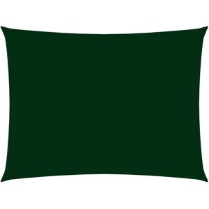 VidaXL Dark Green Rectangular Sunshade Sail 2x4 m VidaXL Dark Green Rectangular Sunshade Sail 2x4 m